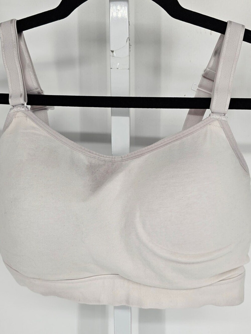 Fruit of the Loom Womens Sz XL Full Coverage T Shirt Bra Lightly Padded White